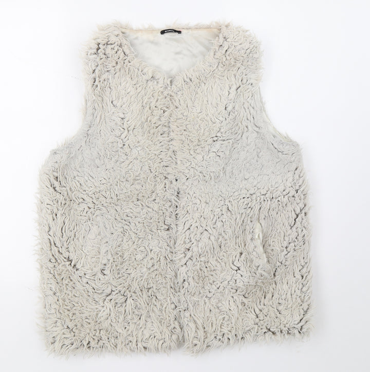 Roman Womens Grey Vest Jumper Size 12