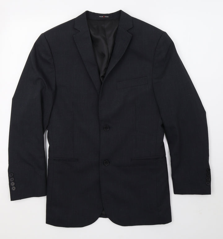 Tailor Store Mens Black   Jacket Blazer Size M