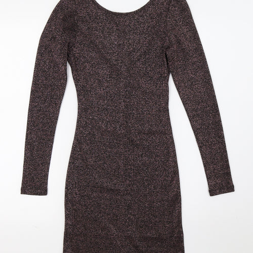 Divided Womens Purple   Bodycon  Size 6