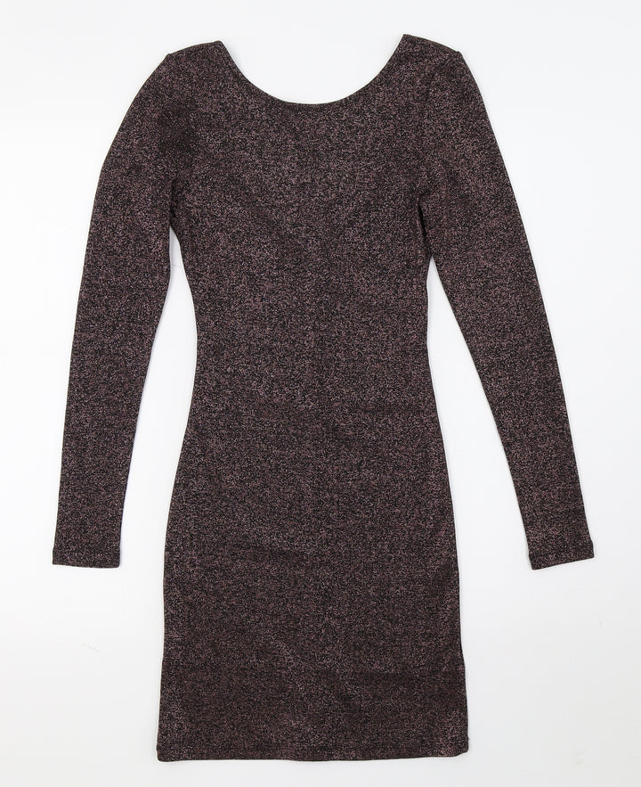 Divided Womens Purple   Bodycon  Size 6