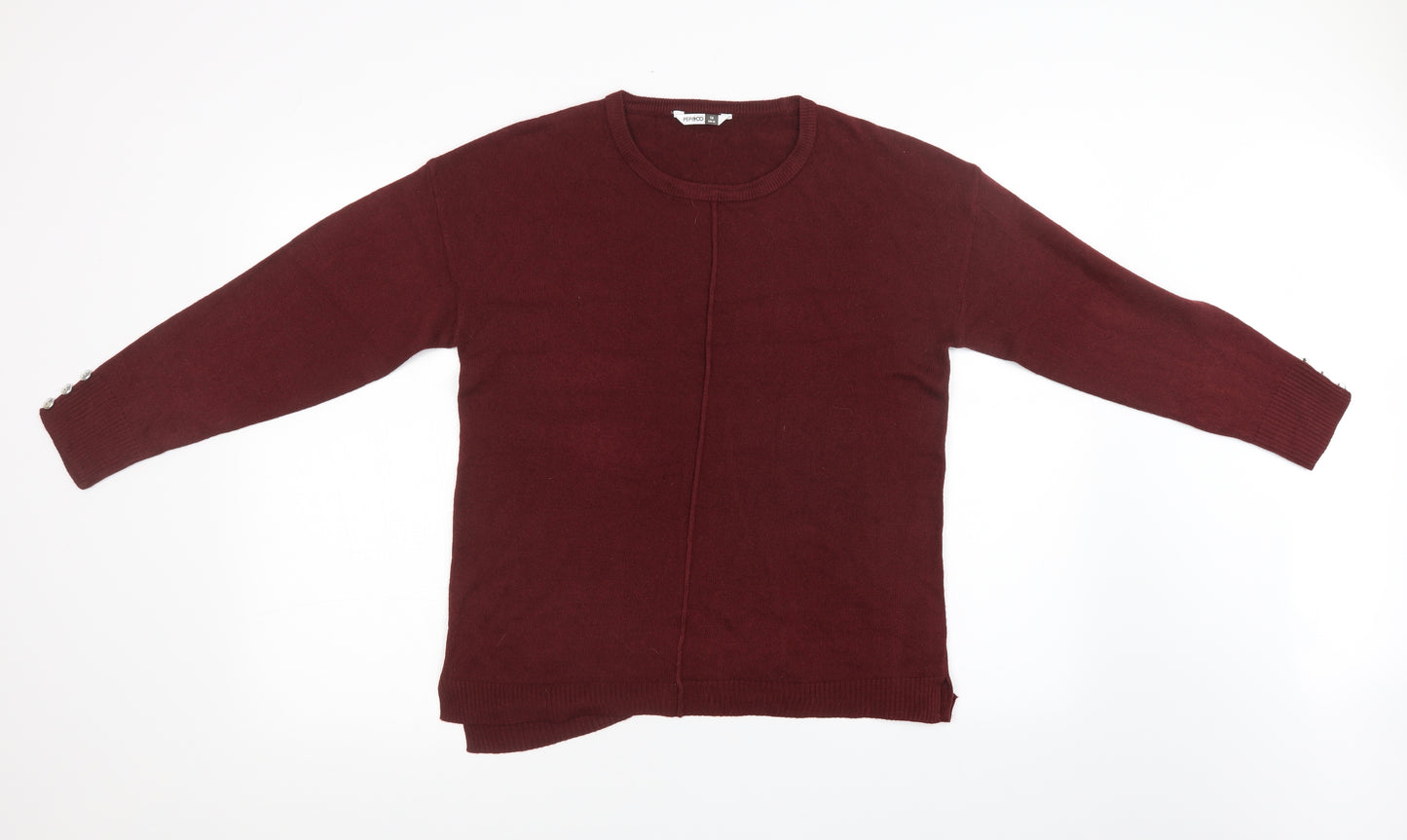 pep & co Womens Red   Pullover Sweatshirt Size 14
