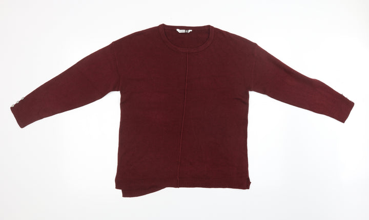 pep & co Womens Red   Pullover Sweatshirt Size 14