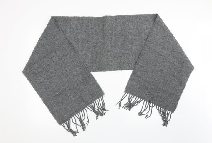Preworn Unisex Grey  Knit  Scarf