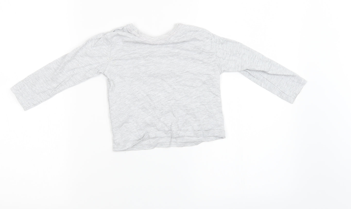 Primark Girls Grey   Pullover Sweatshirt Size 2-3 Years  - Christmas