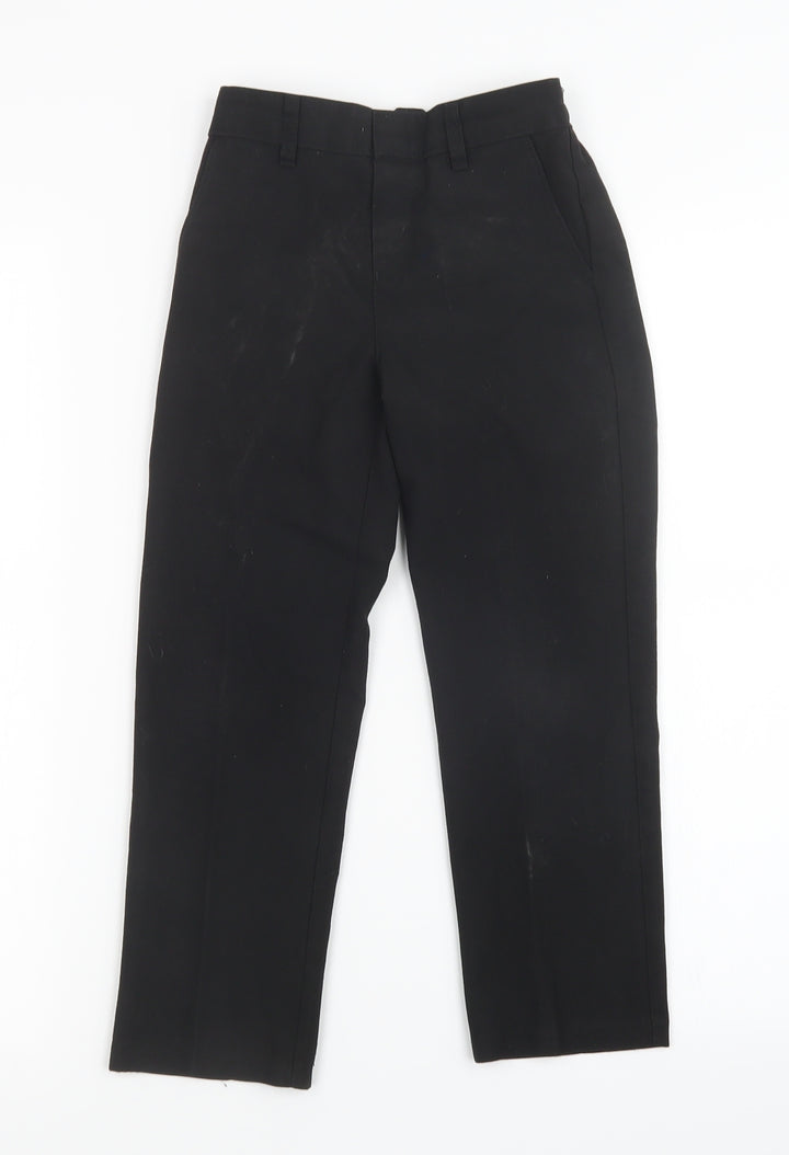 Marks and Spencer Girls Black Sweatpants Trousers Size 5-6 Years