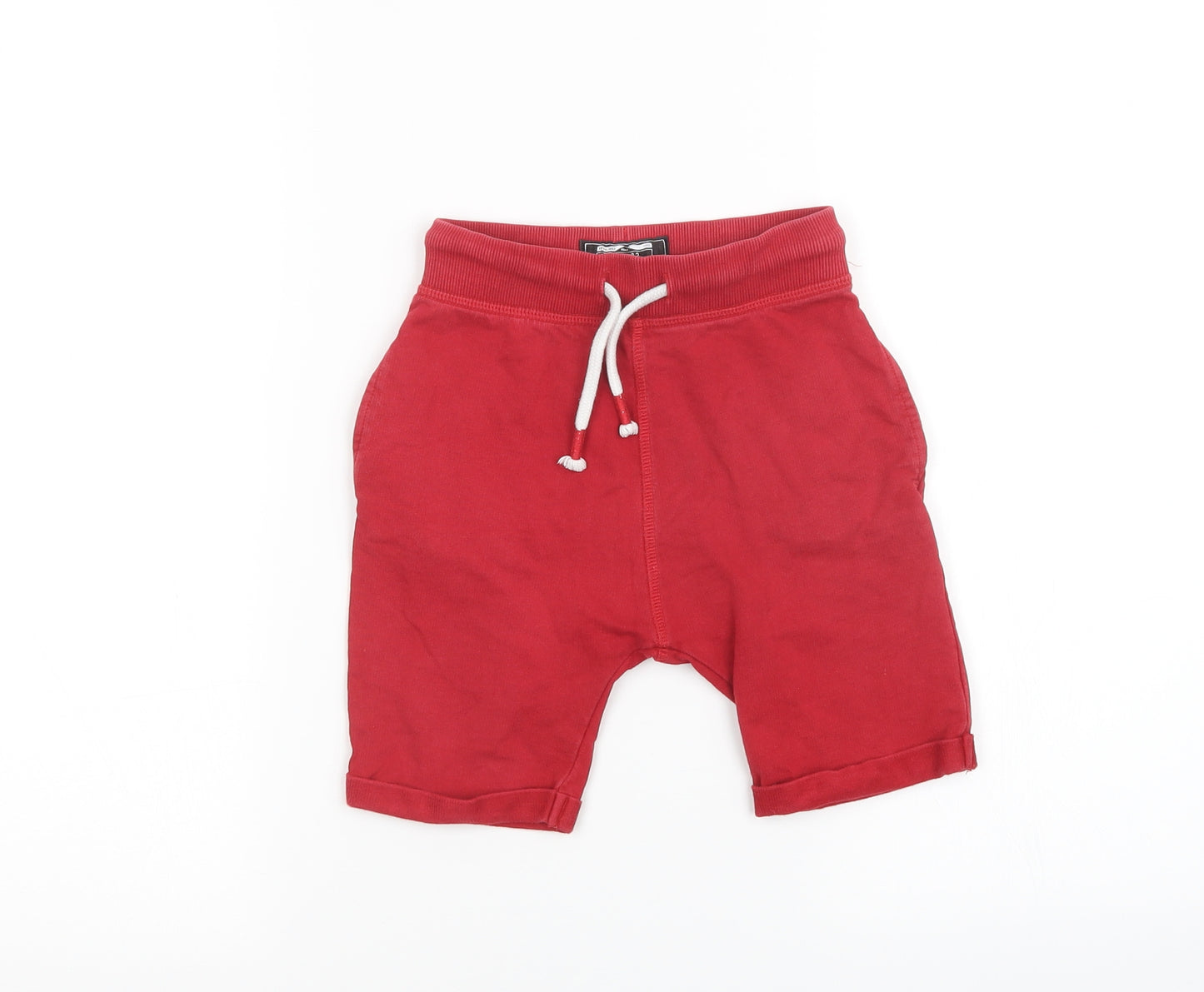 NEXT Boys Red   Sweat Shorts Size 5-6 Years