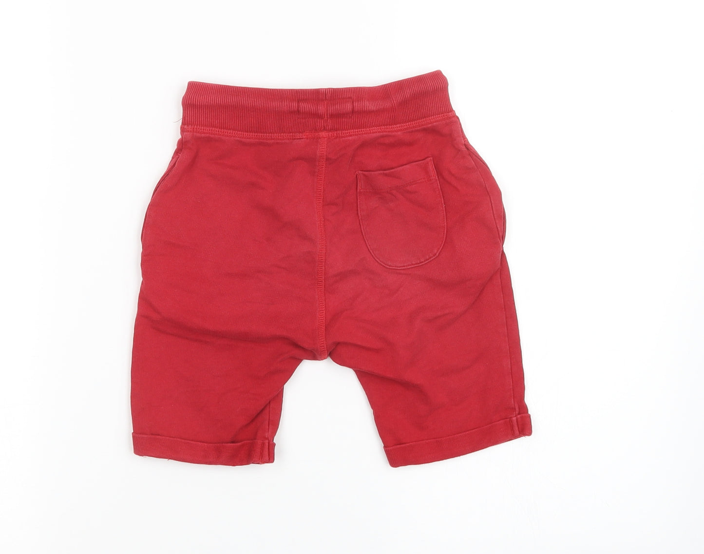 NEXT Boys Red   Sweat Shorts Size 5-6 Years