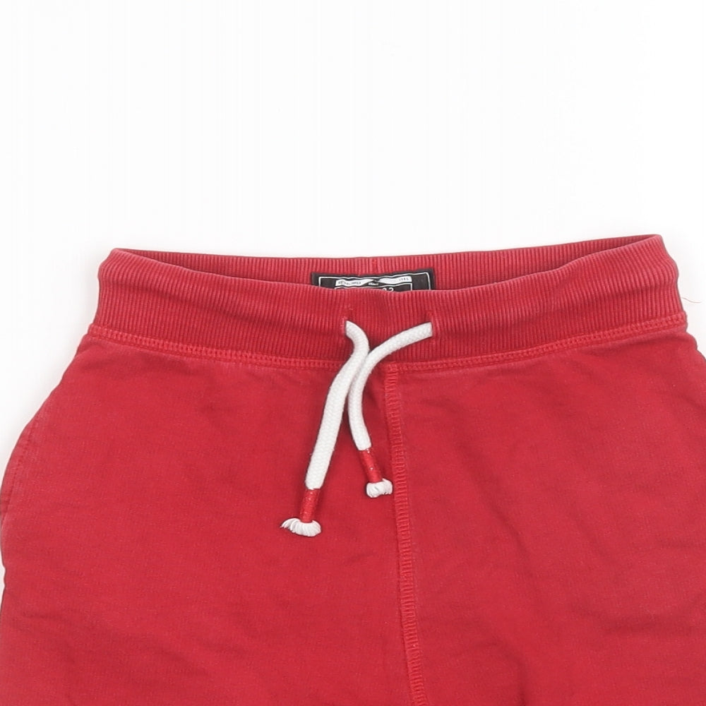 NEXT Boys Red   Sweat Shorts Size 5-6 Years
