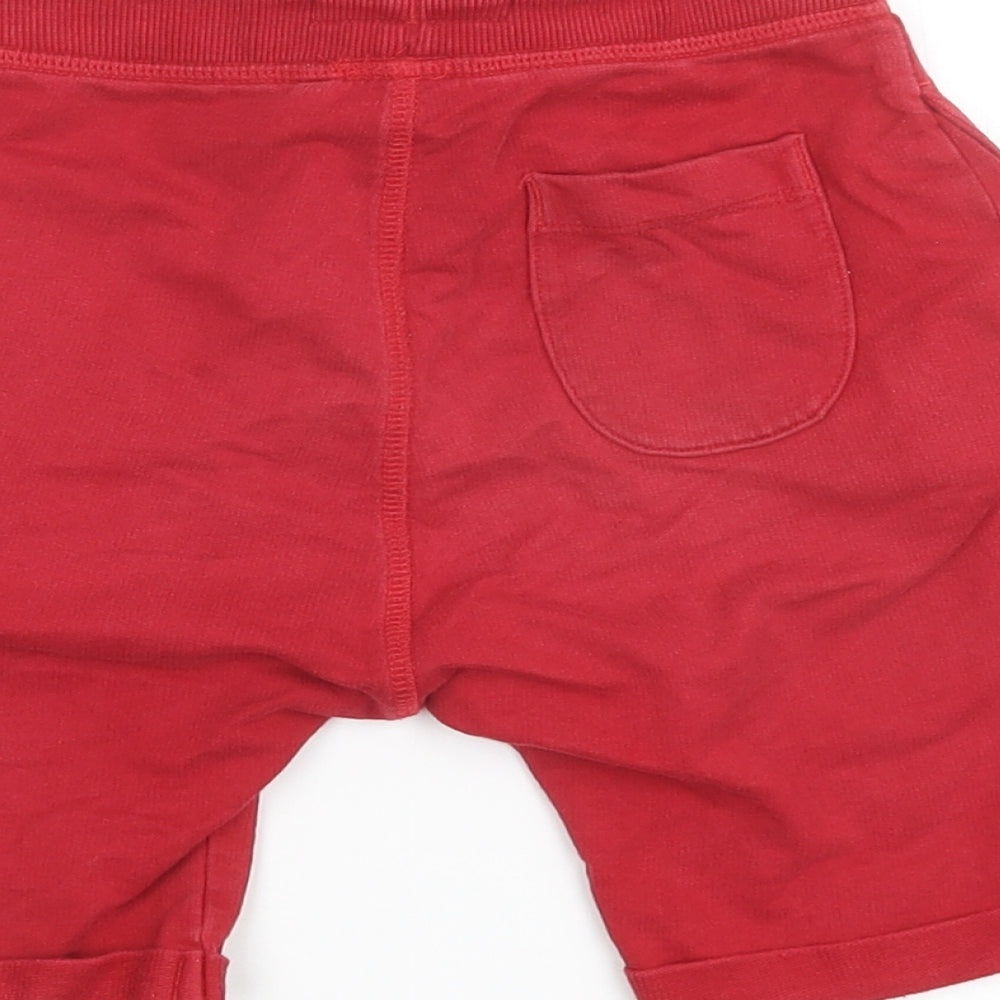 NEXT Boys Red   Sweat Shorts Size 5-6 Years