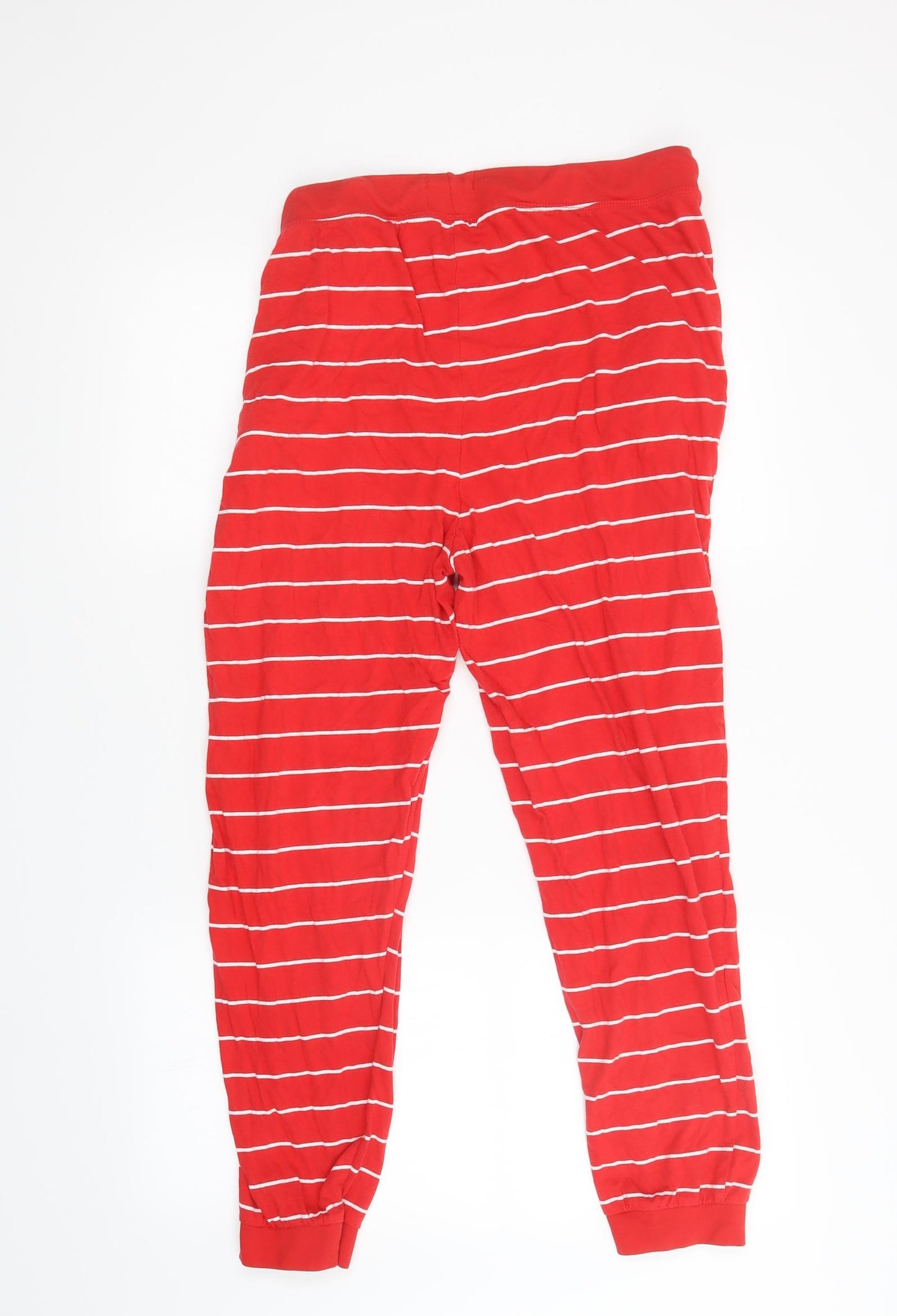 Primark Mens Red Striped   Pyjama Pants Size XL