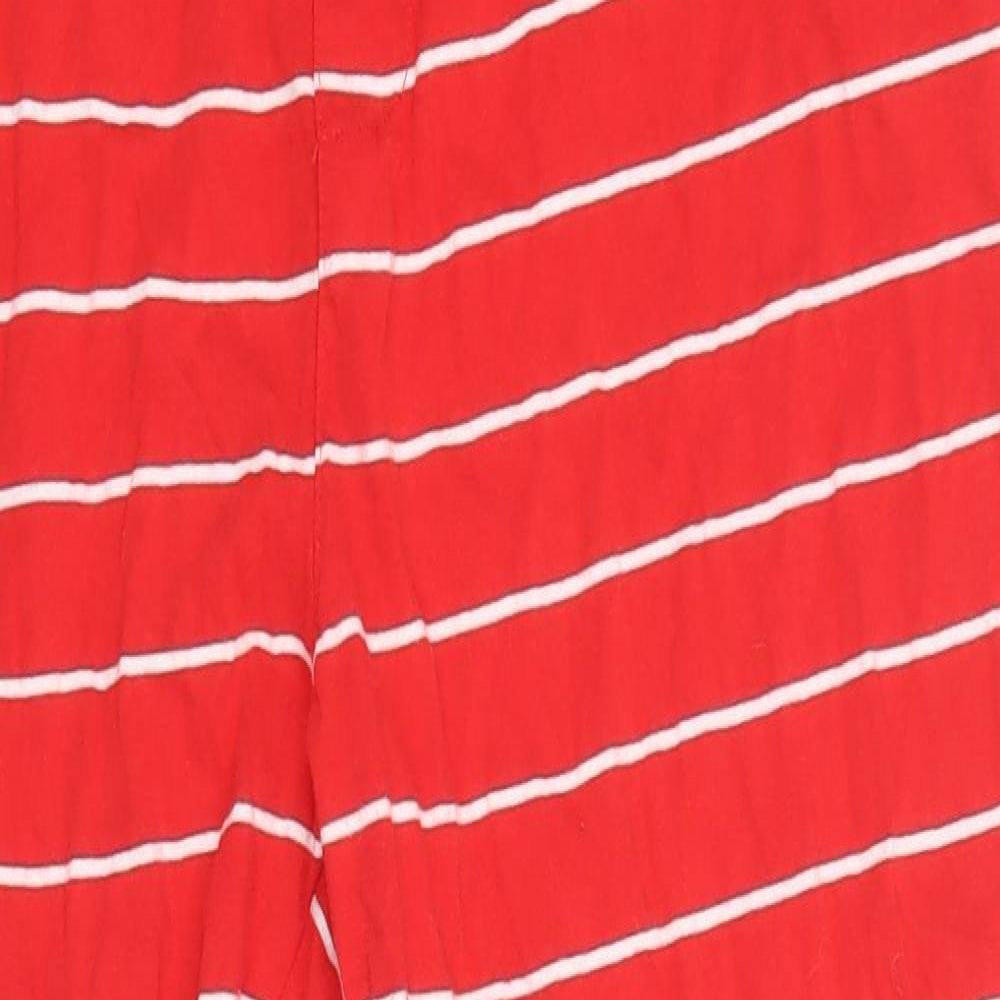 Primark Mens Red Striped   Pyjama Pants Size XL