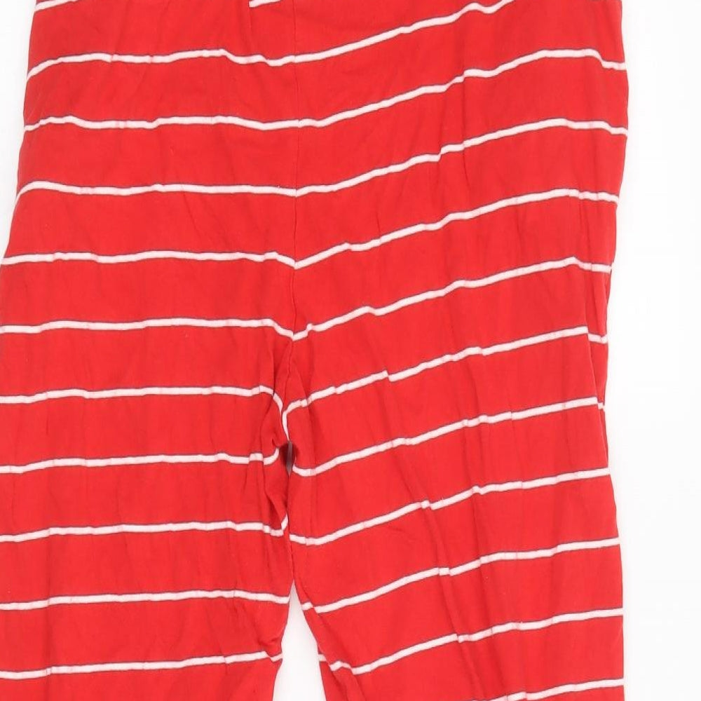 Primark Mens Red Striped   Pyjama Pants Size XL