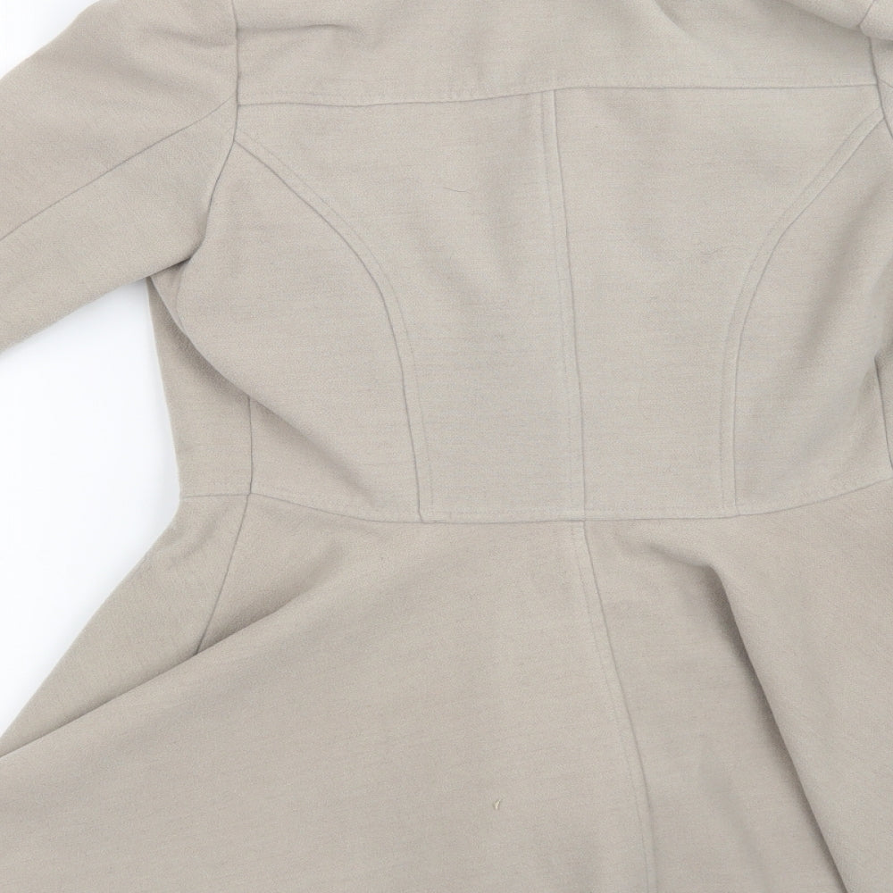 Primark Womens Beige   Jacket Coat Size 6