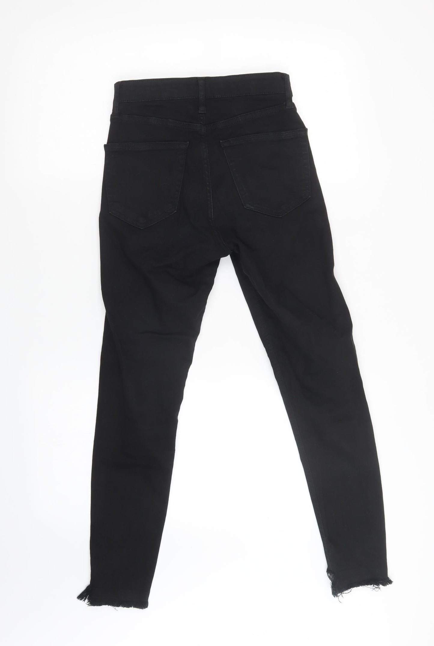 Topshop Womens Black   Skinny Jeans Size 28 in L30 in