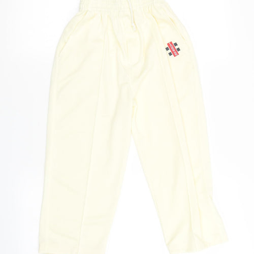 Gray Nicolls Boys Yellow    Trousers Size S