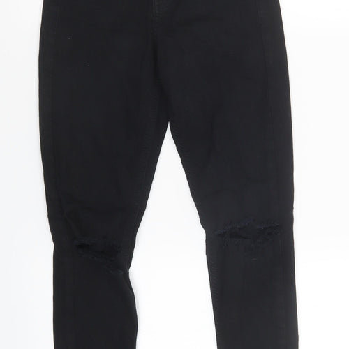 Topshop Womens Black   Skinny Jeans Size 25 in L30 in