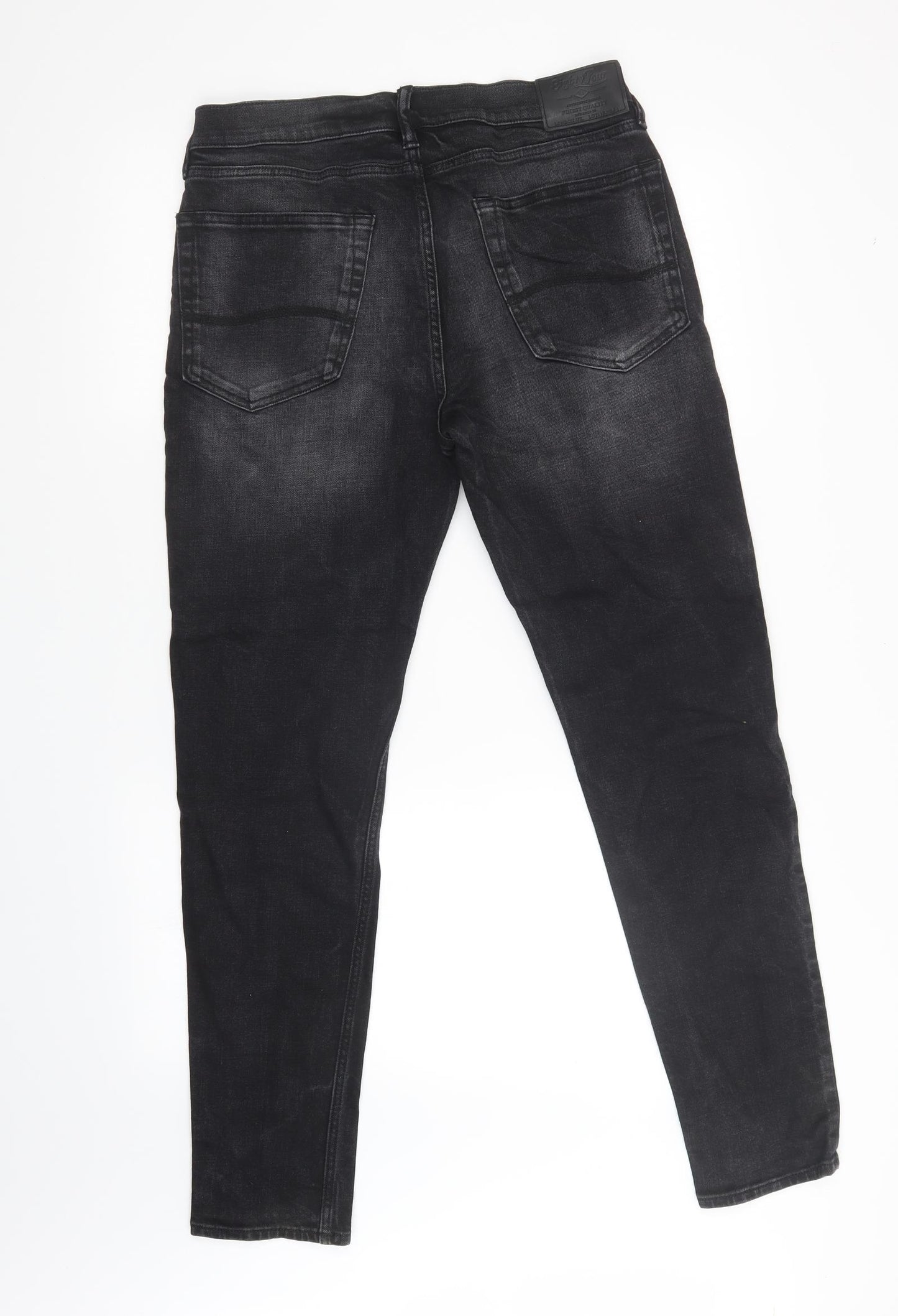 Marks and Spencer Womens Black   Straight Jeans Size 32 L31 in