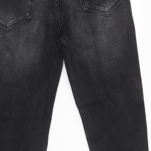 Marks and Spencer Womens Black   Straight Jeans Size 32 L31 in