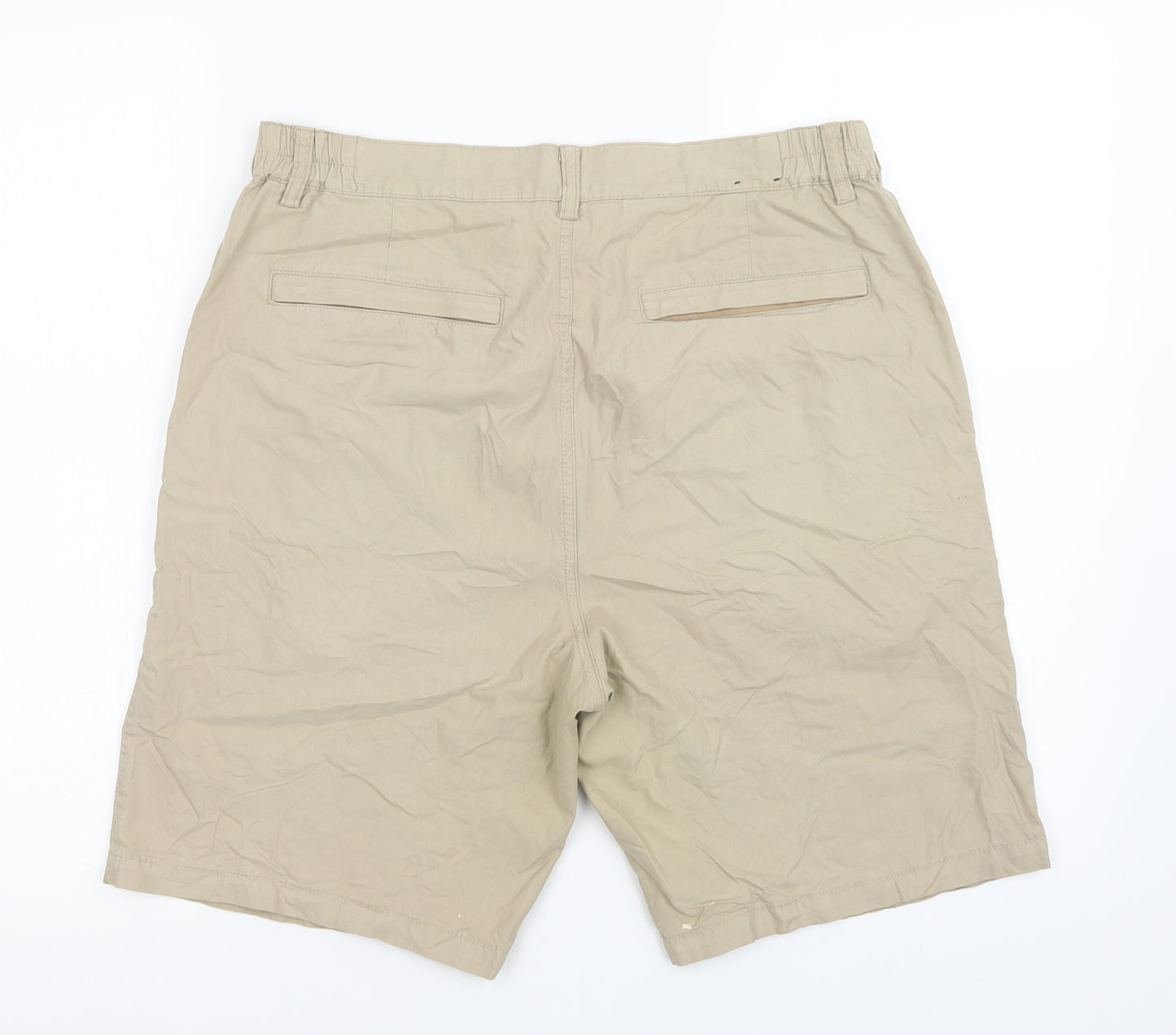 Debenhams Mens Beige   Chino Shorts Size 32 in