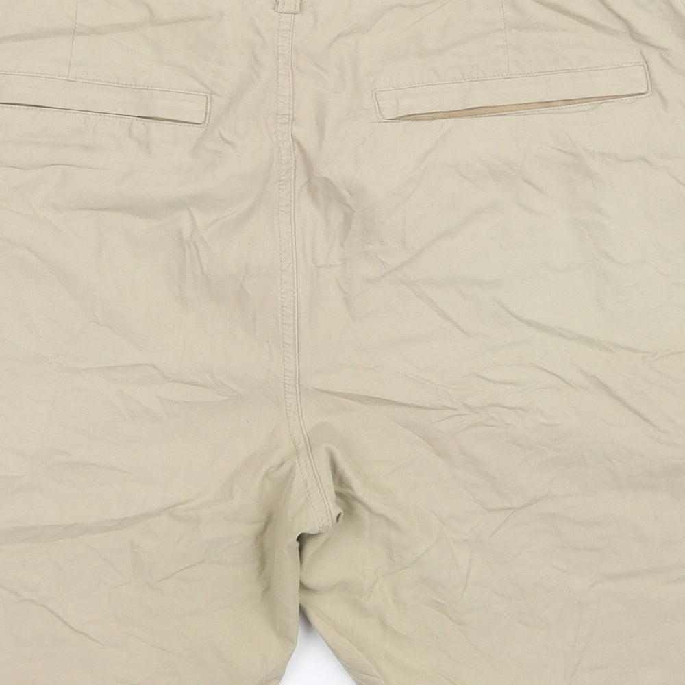 Debenhams Mens Beige   Chino Shorts Size 32 in