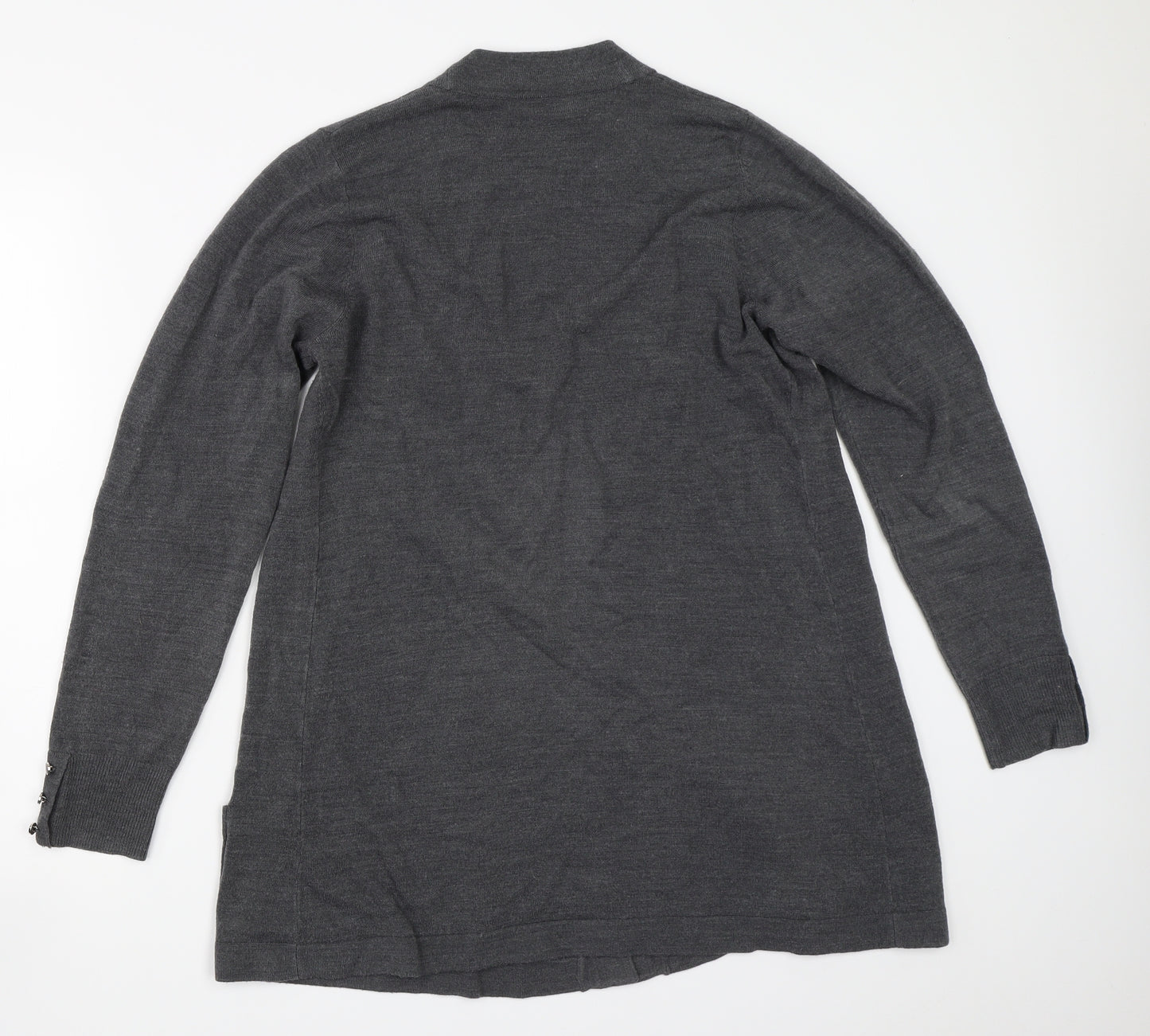 Marks and Spencer Womens Grey   Cardigan Jumper Size 16