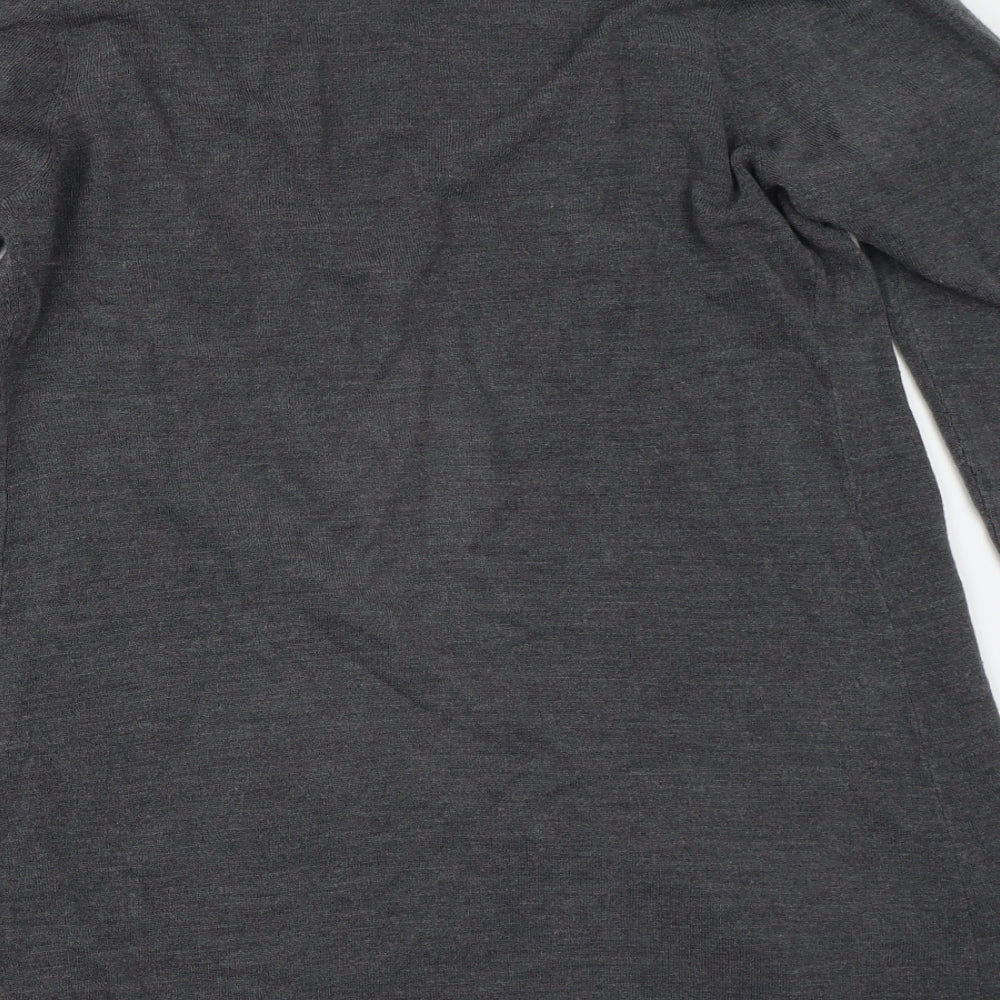 Marks and Spencer Womens Grey   Cardigan Jumper Size 16