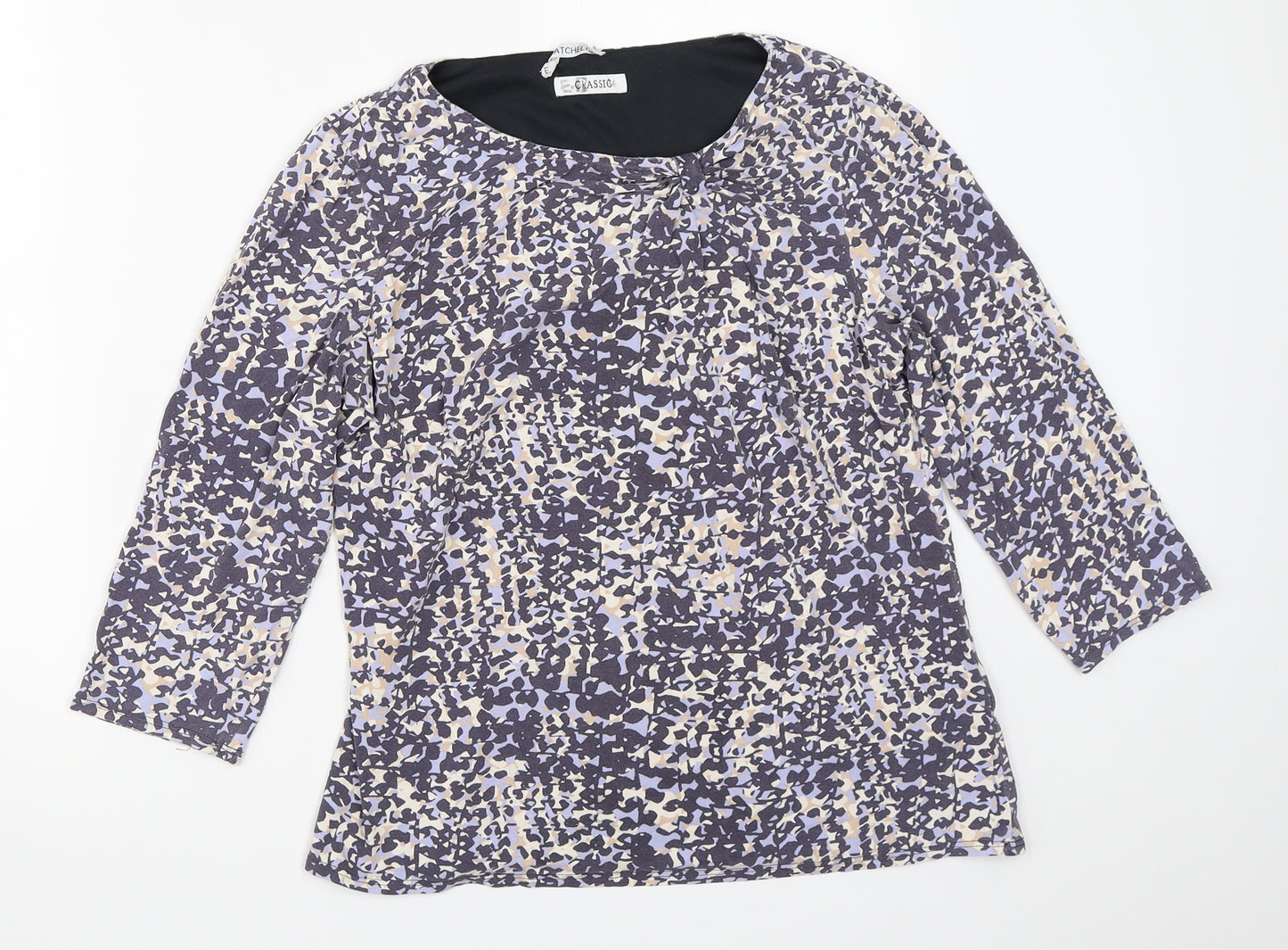 Marks and Spencer Womens Purple   Basic T-Shirt Size 14