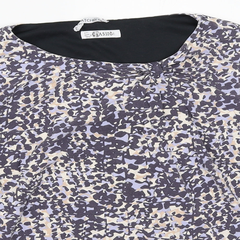 Marks and Spencer Womens Purple   Basic T-Shirt Size 14