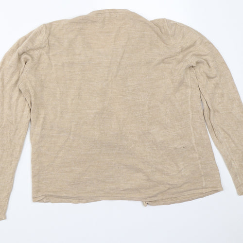 Bonmarché Womens Beige   Cardigan Jumper Size S