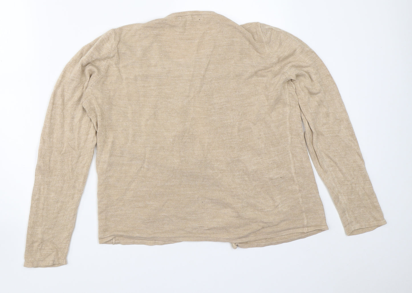 Bonmarché Womens Beige   Cardigan Jumper Size S