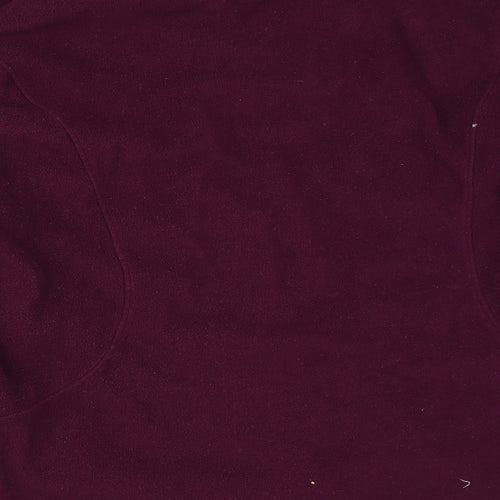 Marks and Spencer Womens Purple  Fleece Jacket  Size 16