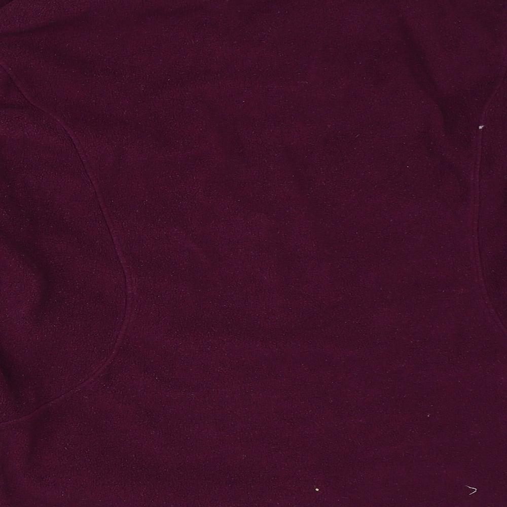 Marks and Spencer Womens Purple  Fleece Jacket  Size 16
