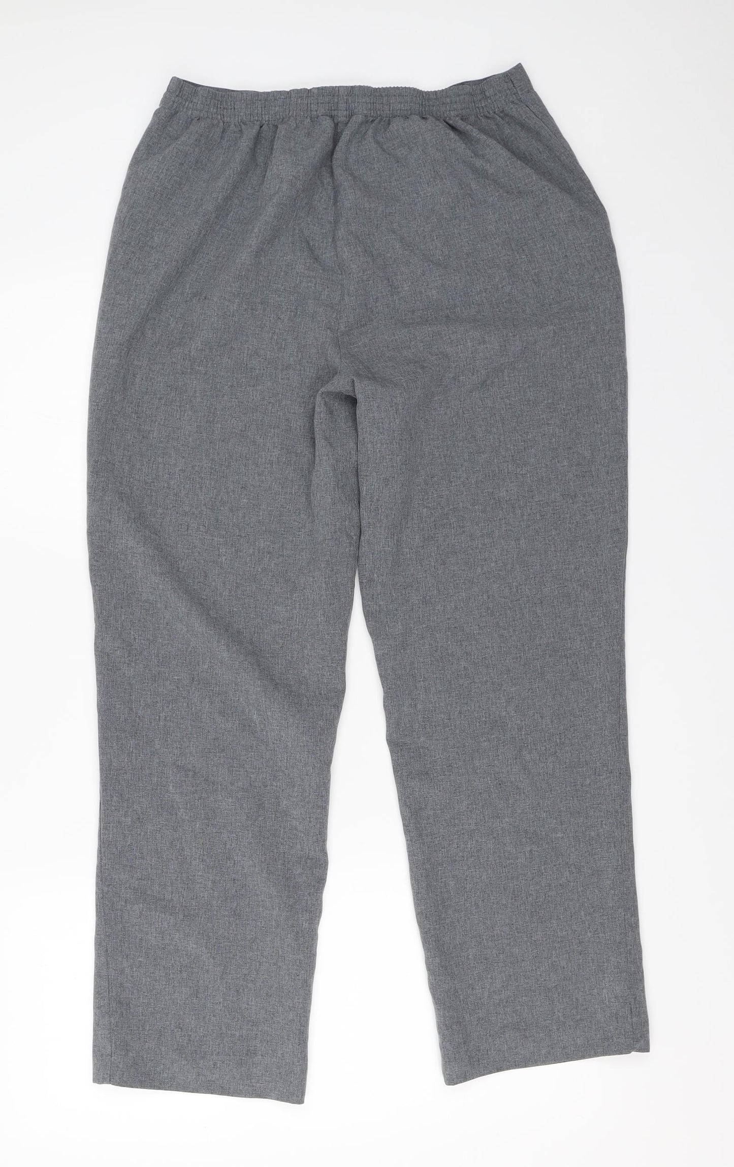 Bonmarché Womens Grey   Trousers  Size 12 L26 in