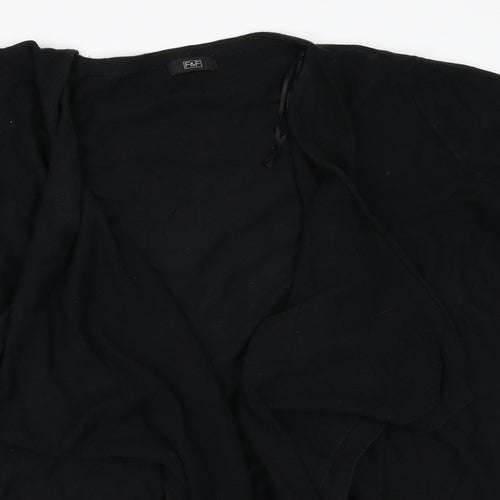F&F Womens Black   Cardigan Jumper Size 14