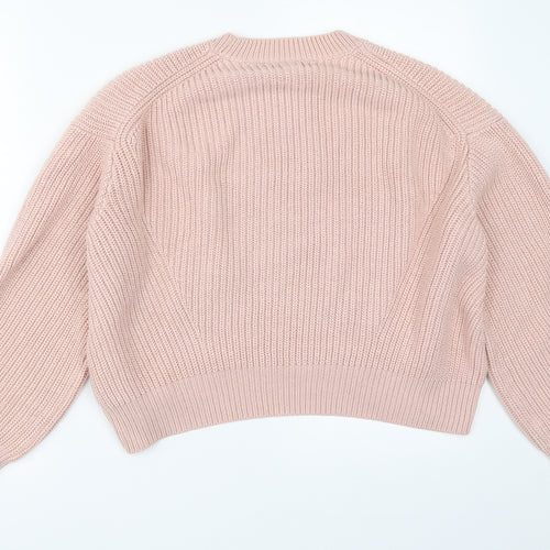 New Look Womens Pink   Pullover Jumper Size S