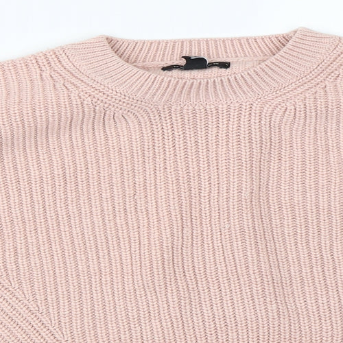 New Look Womens Pink   Pullover Jumper Size S