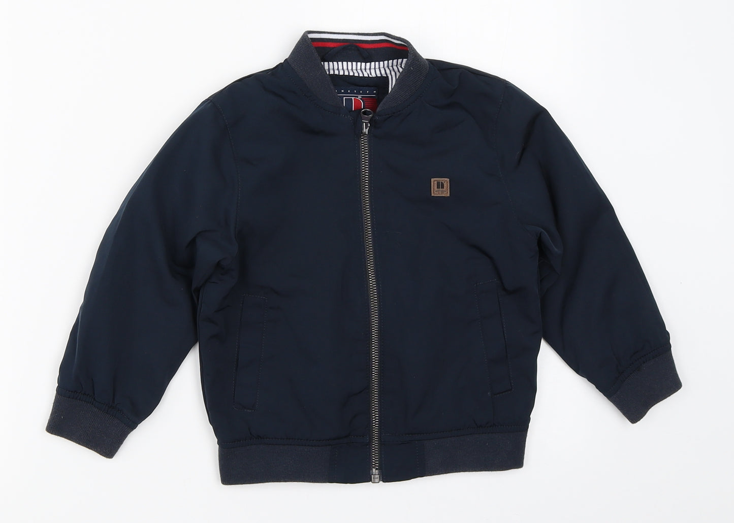NEXT Boys Blue   Bomber Jacket Coat Size 2-3 Years