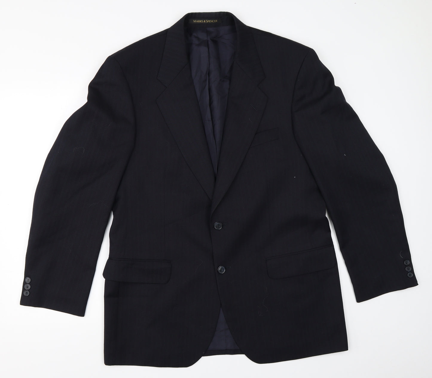 Marks and Spencer Mens Blue   Jacket Blazer Size 40