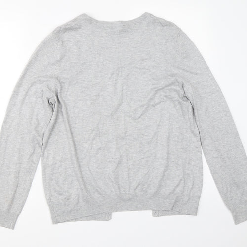 George Womens Grey   Cardigan Jumper Size 12