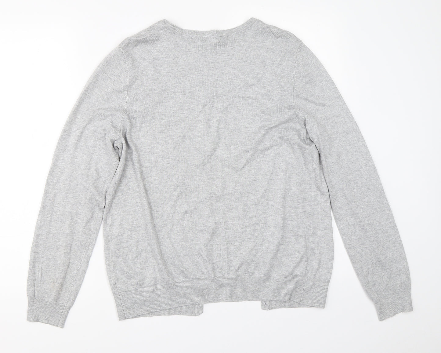 George Womens Grey   Cardigan Jumper Size 12