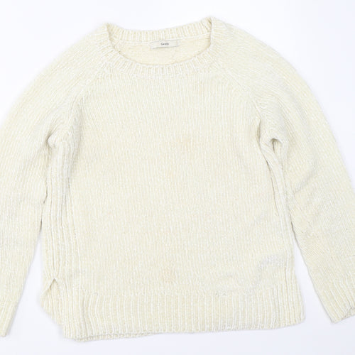 George Womens Ivory   Pullover Jumper Size 8