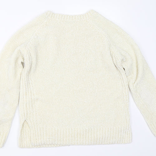 George Womens Ivory   Pullover Jumper Size 8