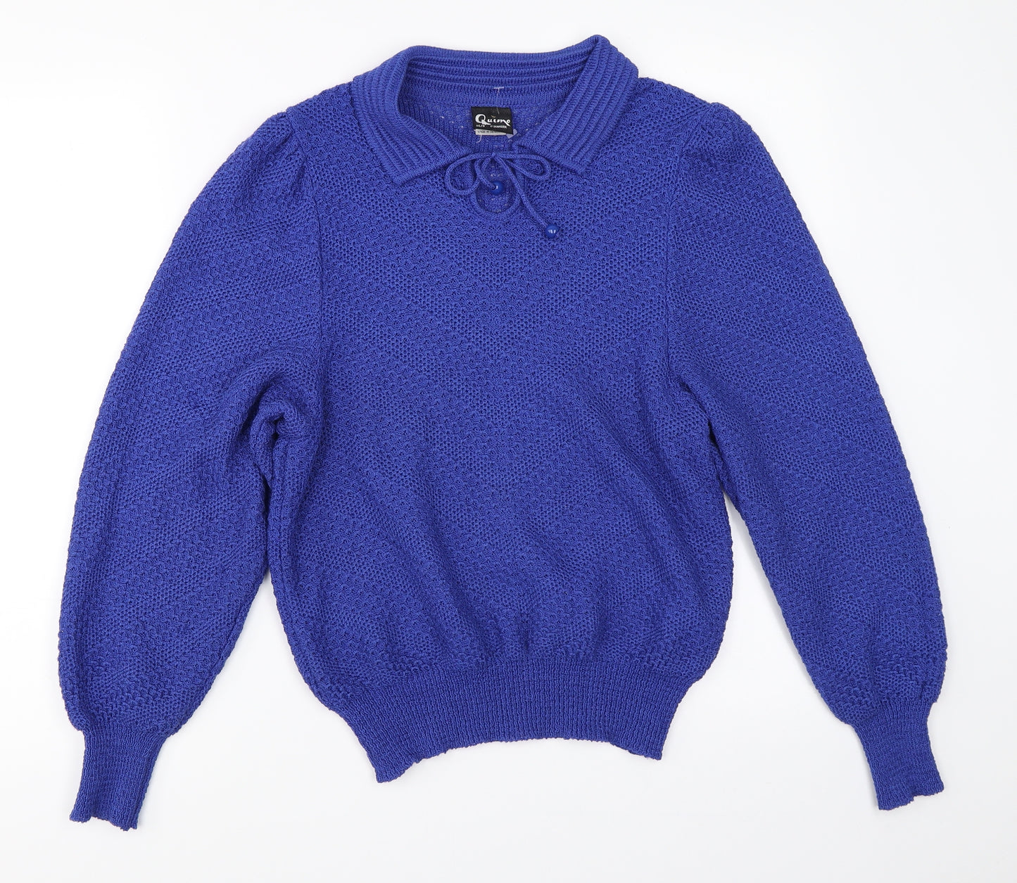 Quimo Womens Blue   Pullover Jumper Size 8