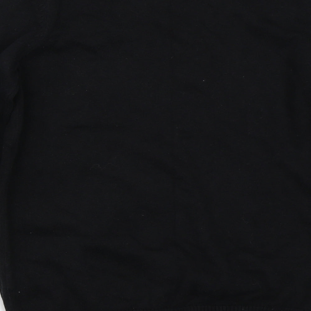 George Girls Black   Pullover Jumper Size 10-11 Years  - christmas