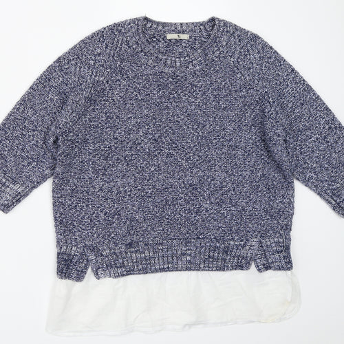 TU Womens Blue   Pullover Jumper Size 14