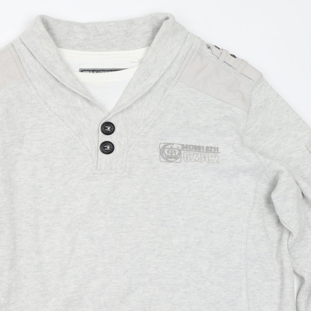NEXT Mens Grey   Pullover Sweatshirt Size M
