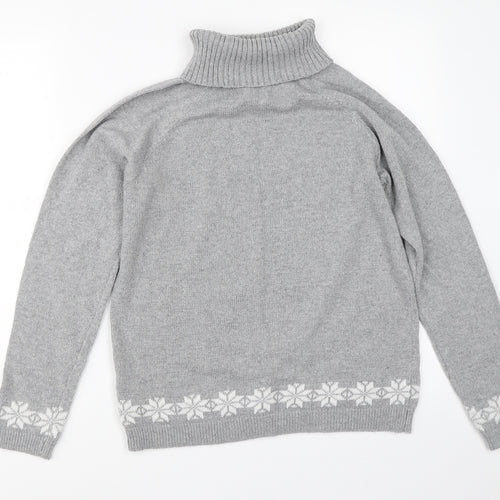Dorothy Perkins Womens Grey   Pullover Jumper Size 12