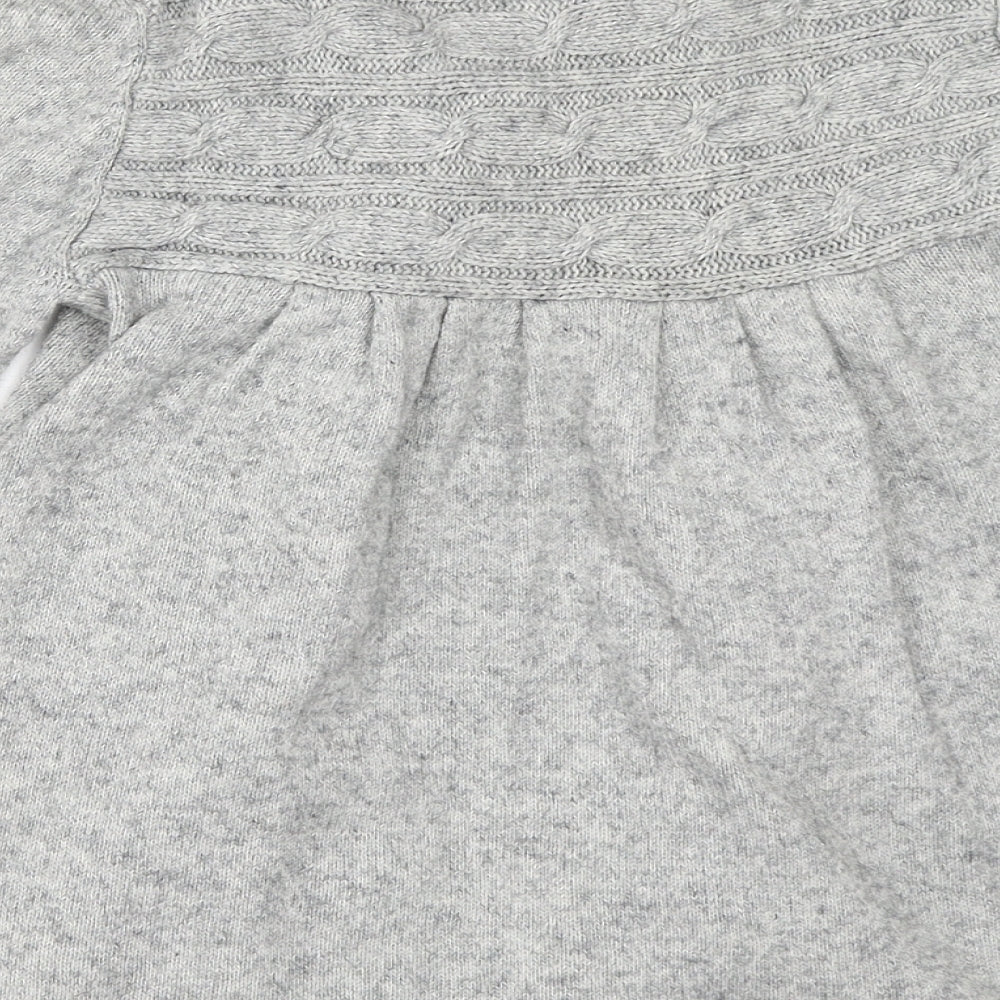 H&M Womens Grey   Cardigan Jumper Size M