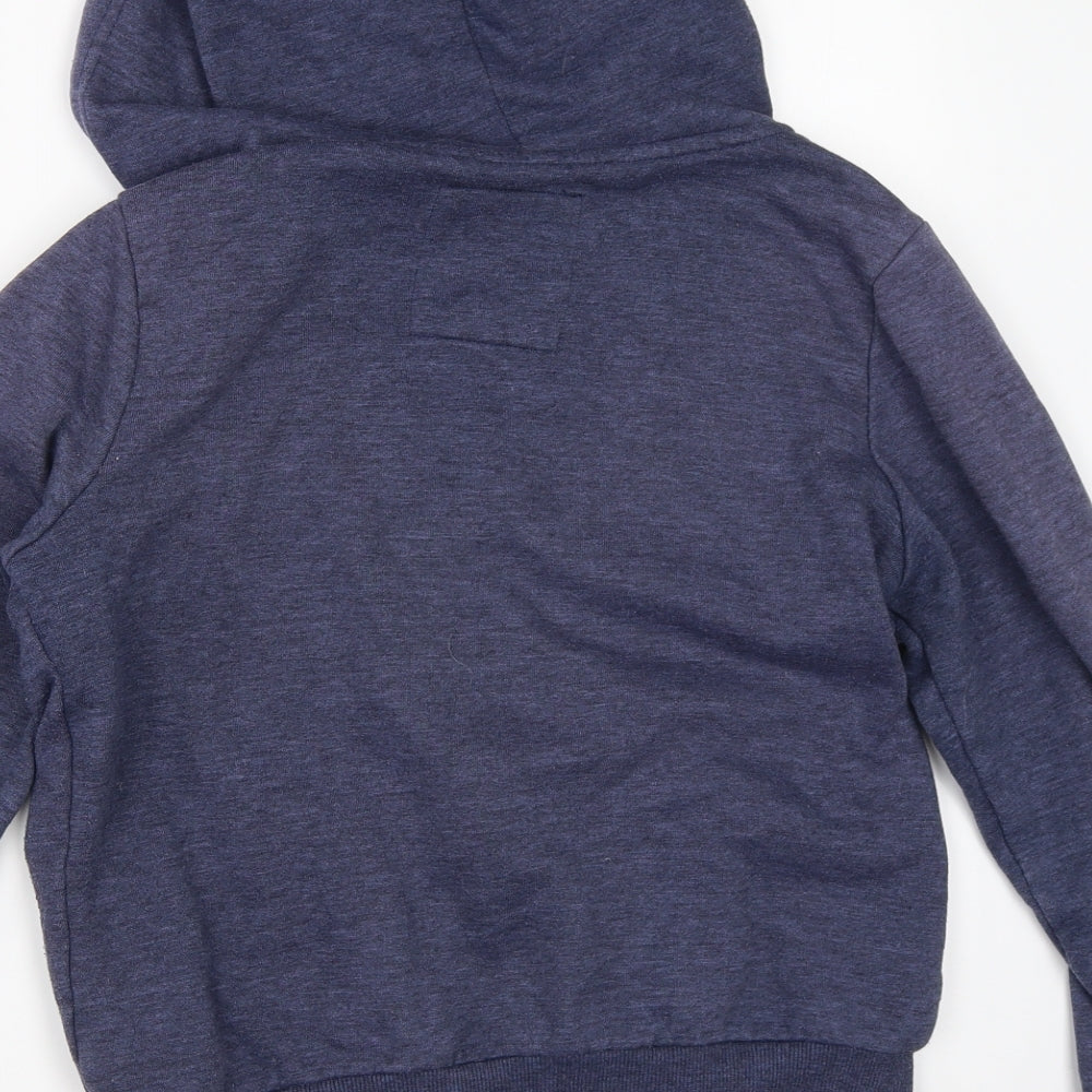 Primark Womens Blue   Full Zip Hoodie Size 8