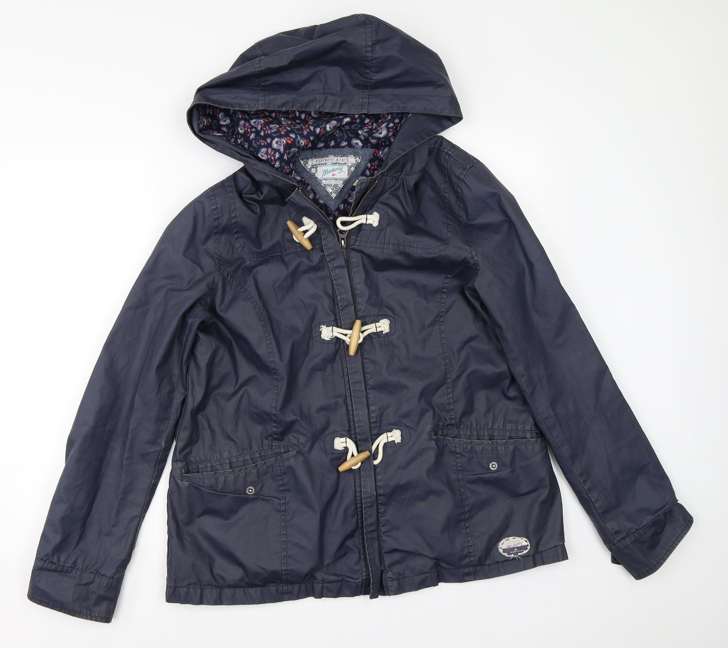 Mantaray Womens Blue   Jacket Coat Size 12